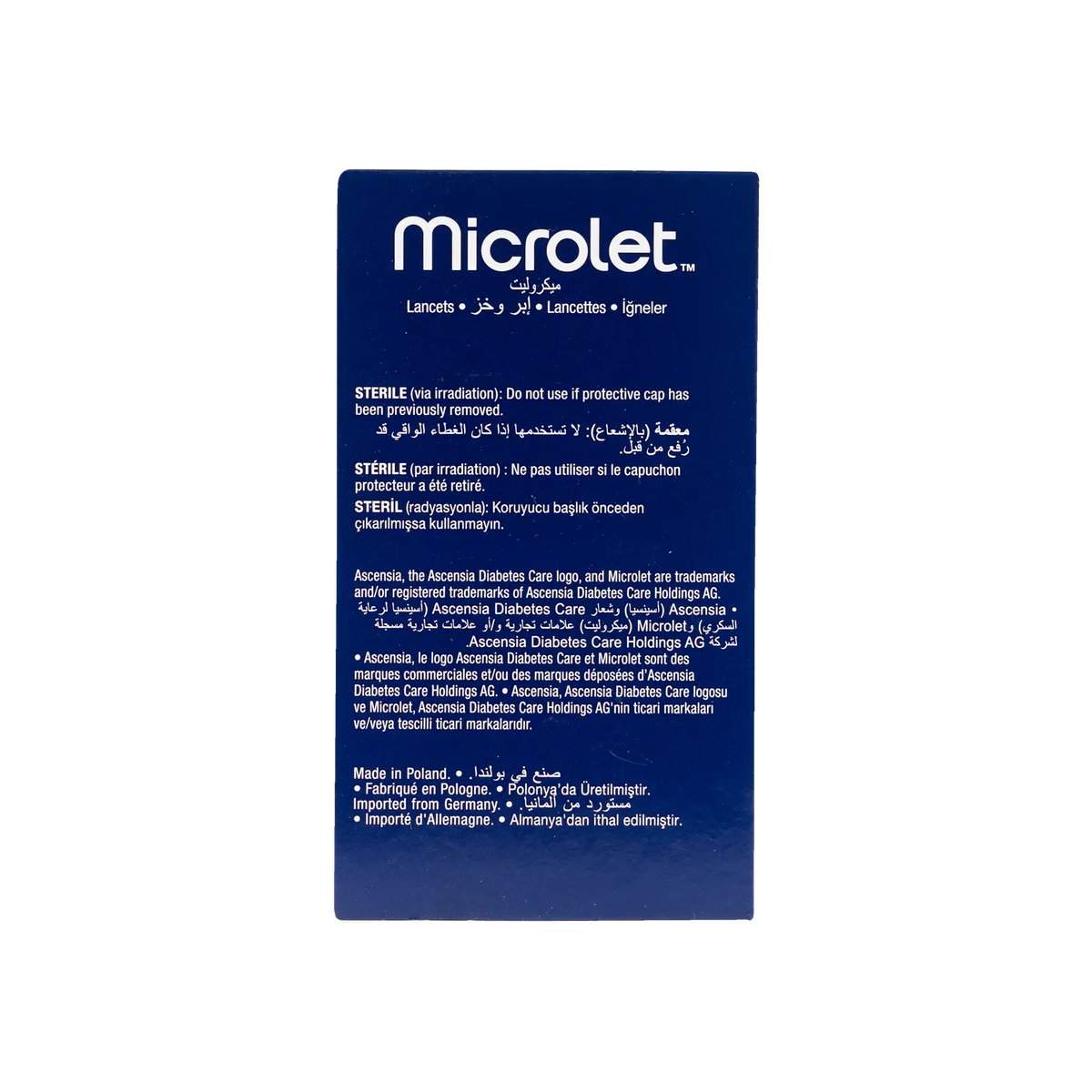 34568-Microlet Lancets 200pcs +1