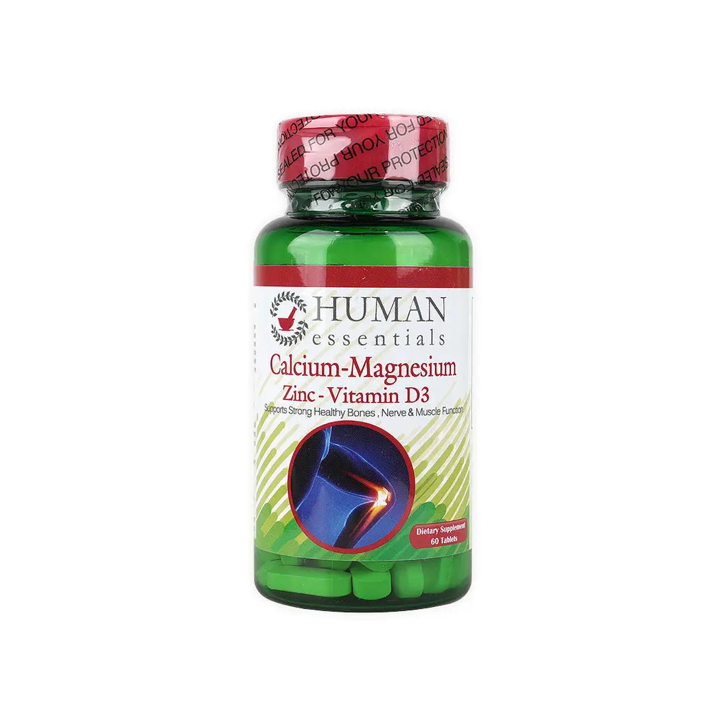 Human Cal Mag Zinc Vit-D3 60Tab