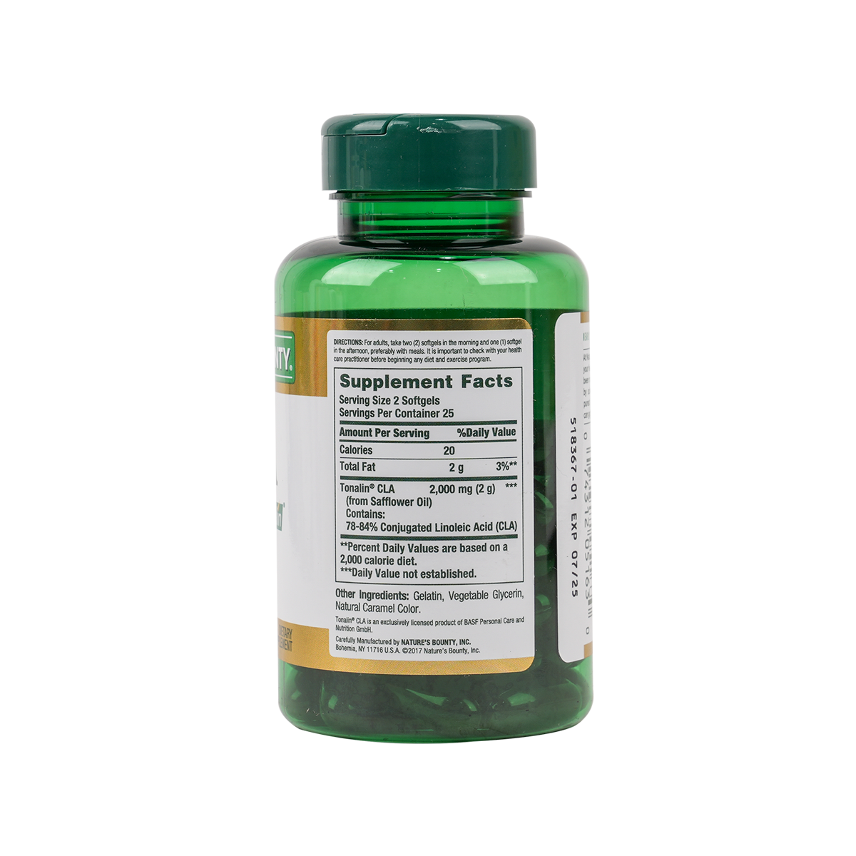 NATURES BOUNTY CLA 1000MG TONALIN 50CAP