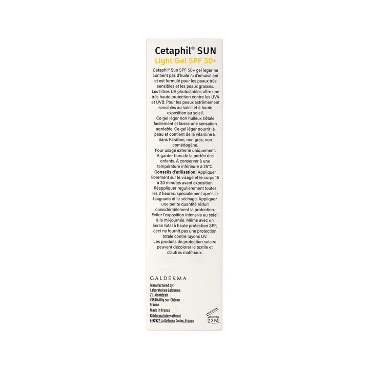 34676-CETAPHIL SUN SPF 50+ LIGHT GEL 50ML +4