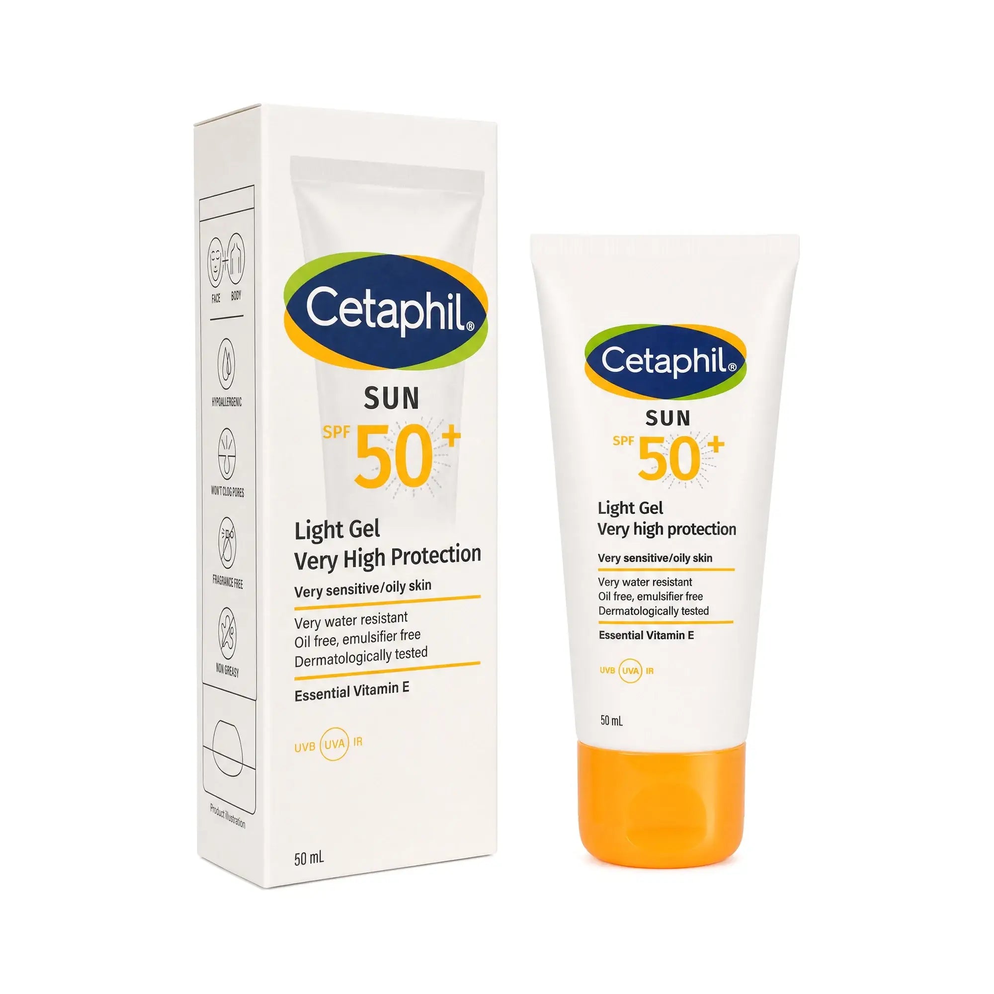 CETAPHIL SUN SPF 50+ LIGHT GEL 50ML