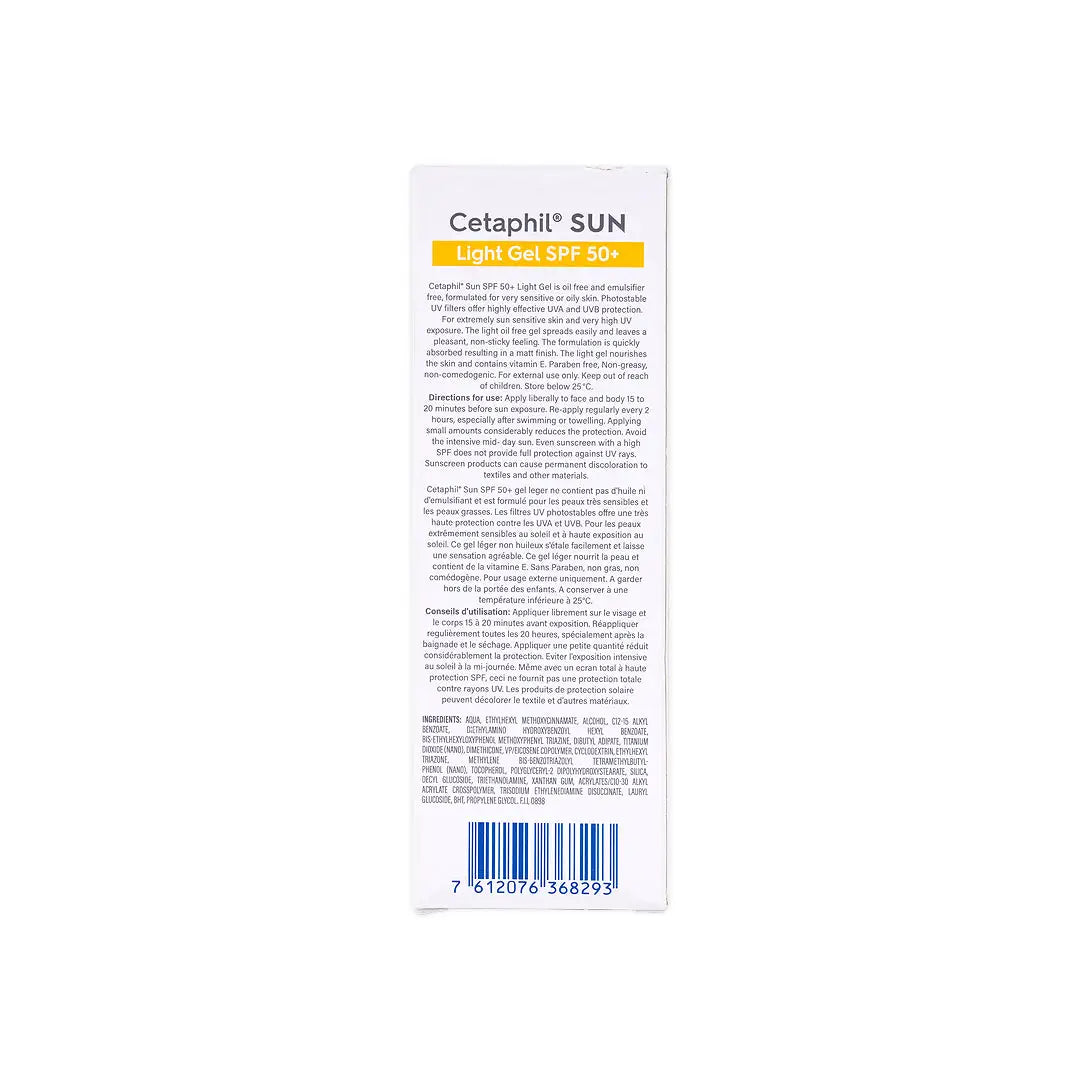Cetaphil Sun SPF 50+ Light Gel 50Ml
