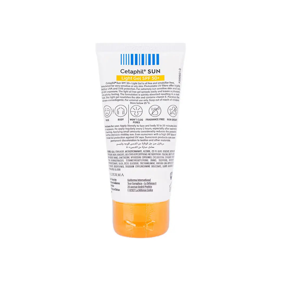 Cetaphil Sun SPF 50+ Light Gel 50Ml