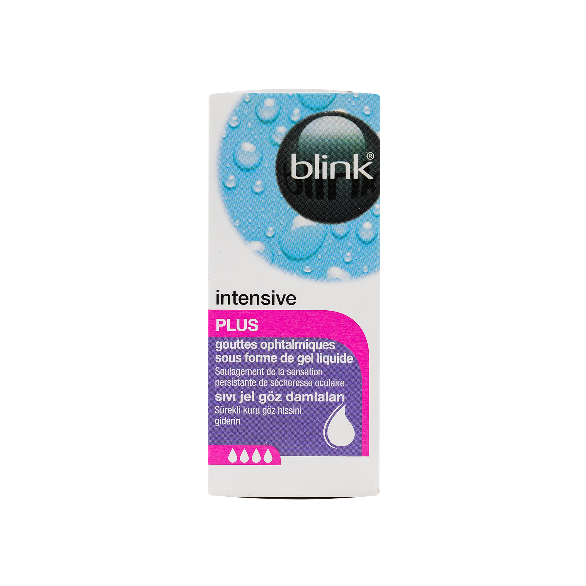 BLINK INTENSIVE PLUS LIQUID GEL EYE DROPS 10ML