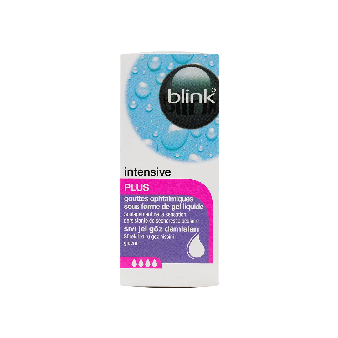 34709-Blink Intensive Plus Liquid Gel Eye Drops 10Ml +3