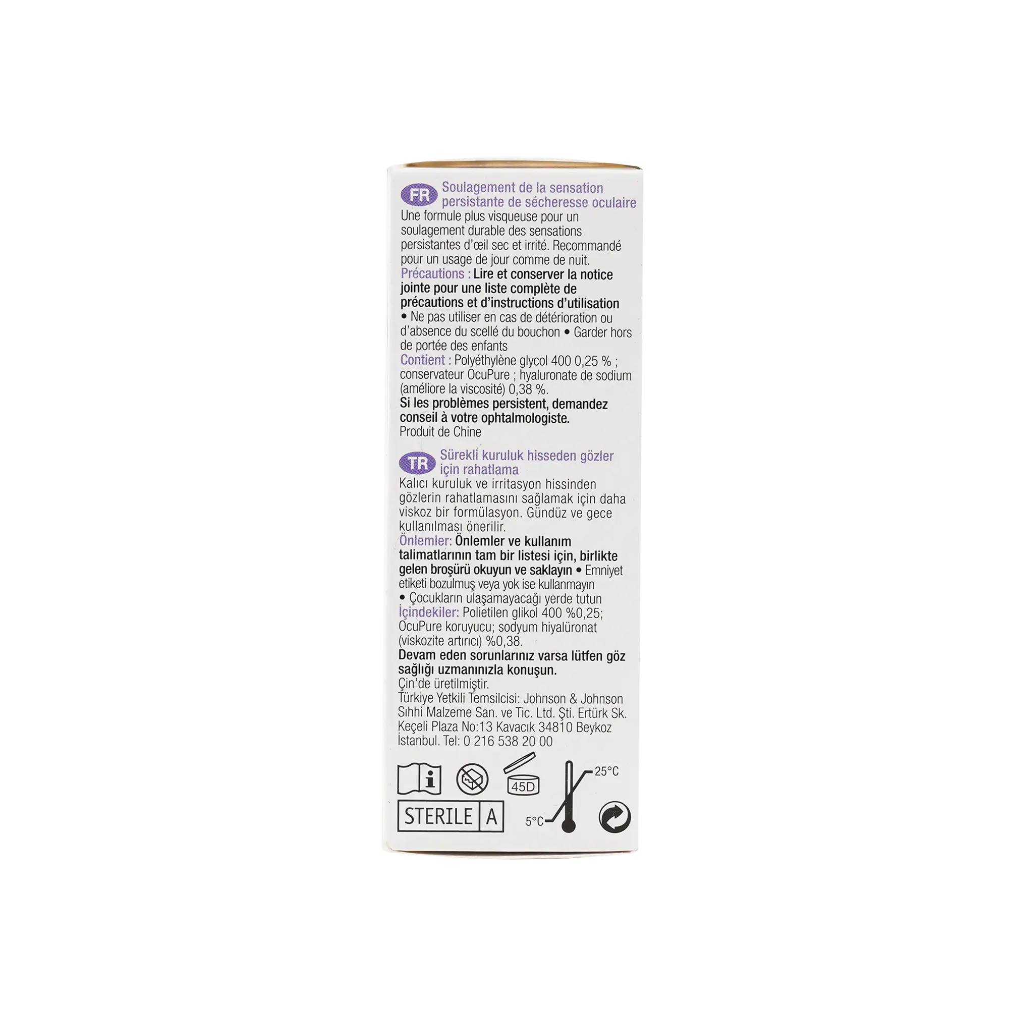 BLINK INTENSIVE PLUS LIQUID GEL EYE DROPS 10ML