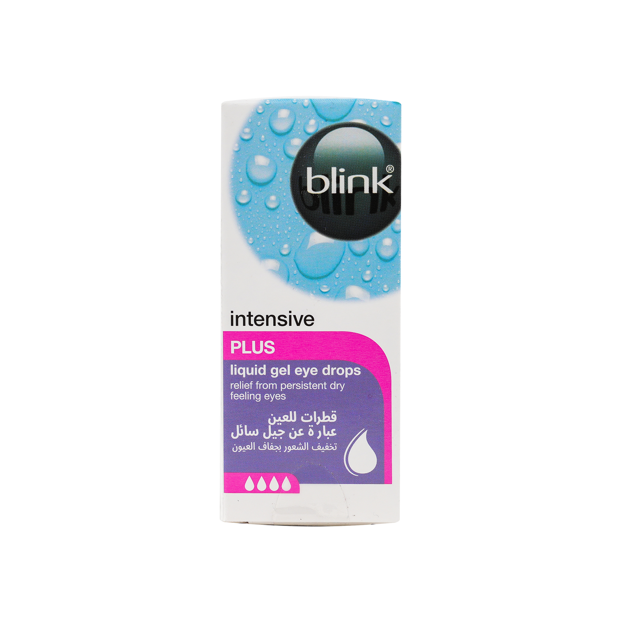 BLINK INTENSIVE PLUS LIQUID GEL EYE DROPS 10ML