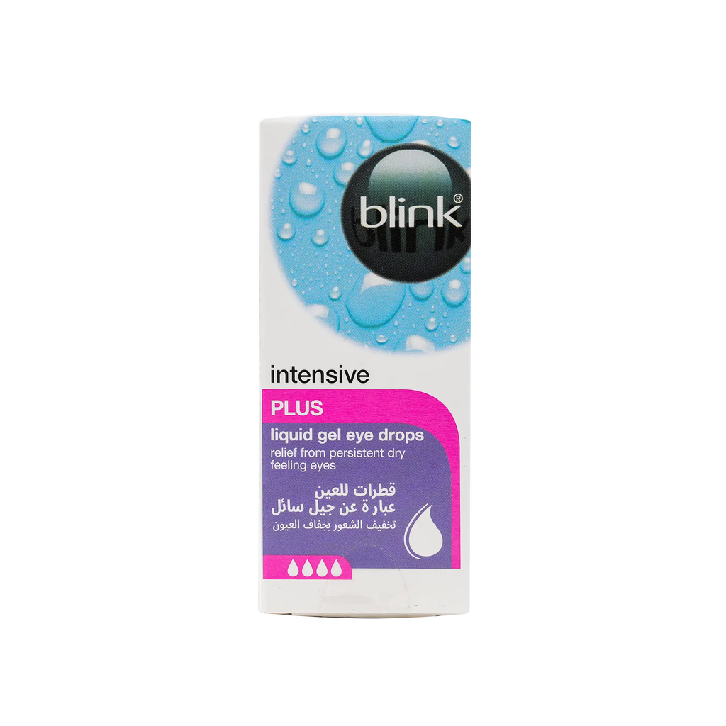Blink Intensive Plus Liquid Gel Eye Drops 10Ml