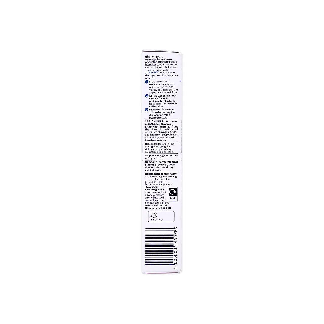 Eucerin Hyaluron-Filler Eye SPF15 Cr 15Ml
