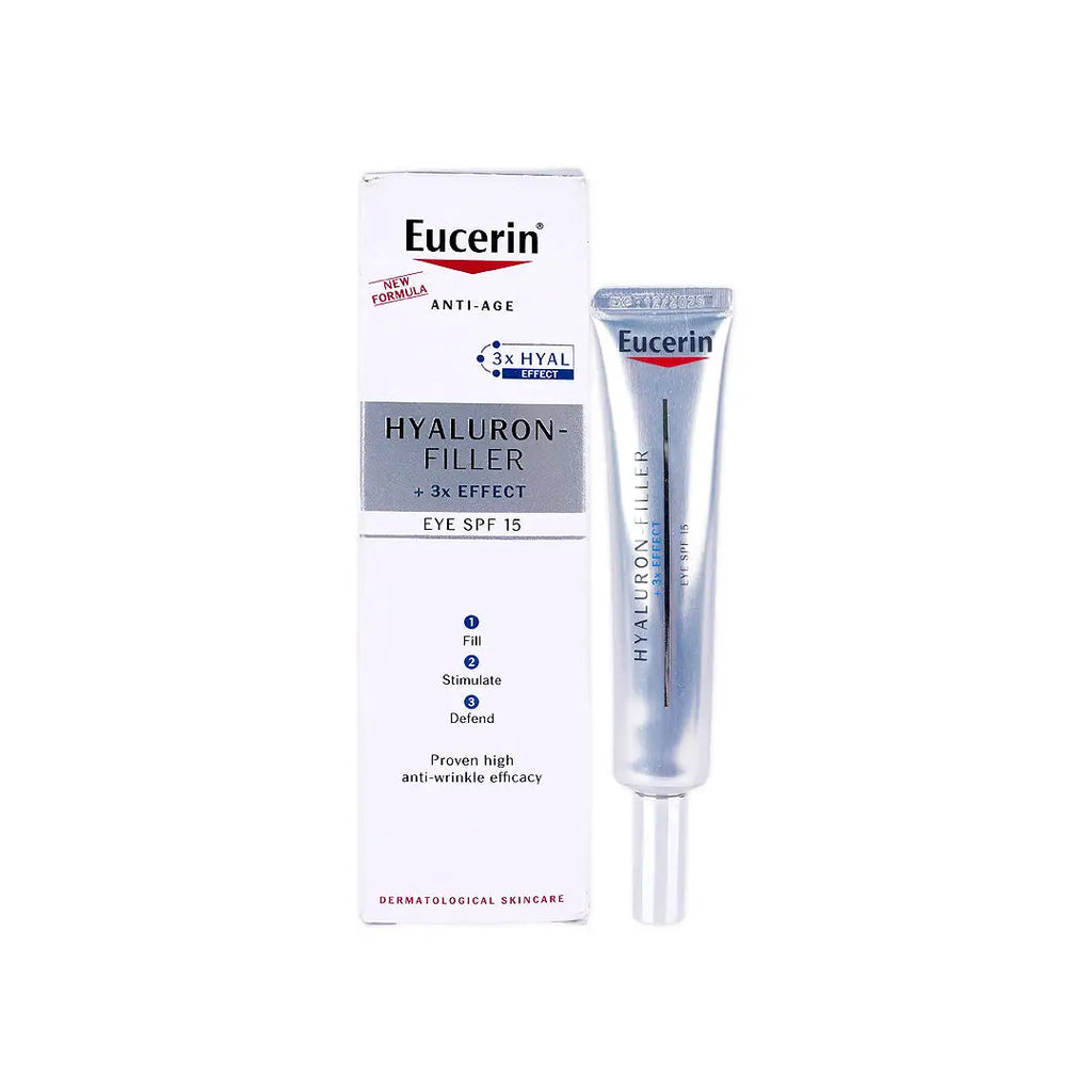 34775-Eucerin Hyaluron-Filler Eye SPF15 Cr 15Ml