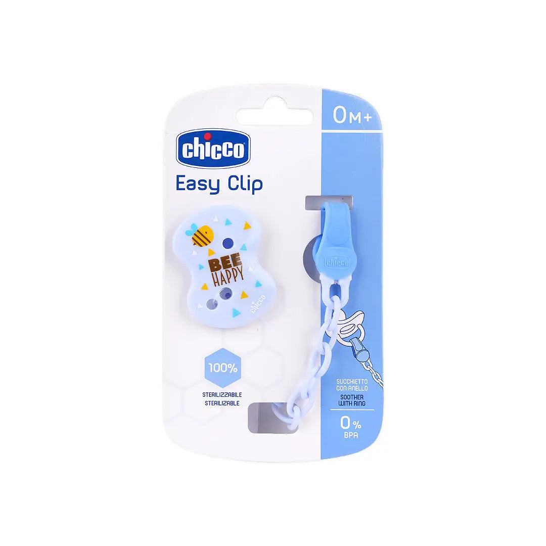 34776-Chicco Easy Clip With Chain Pink (0m+)-9621