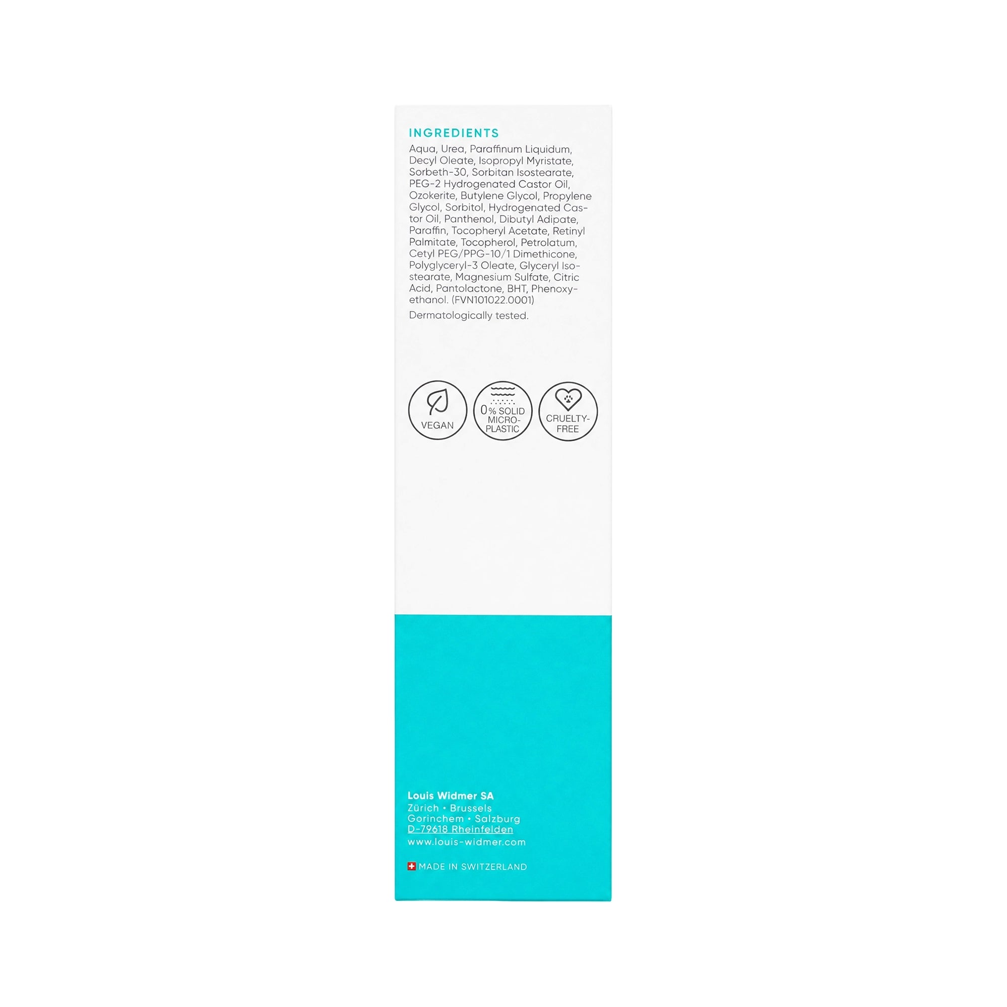 34807-Louis Widmer Carbamide Cream 100ml +7