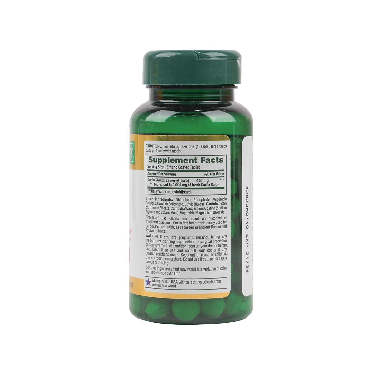 NATURES BOUNTY GARLIC 2000MG 120TAB