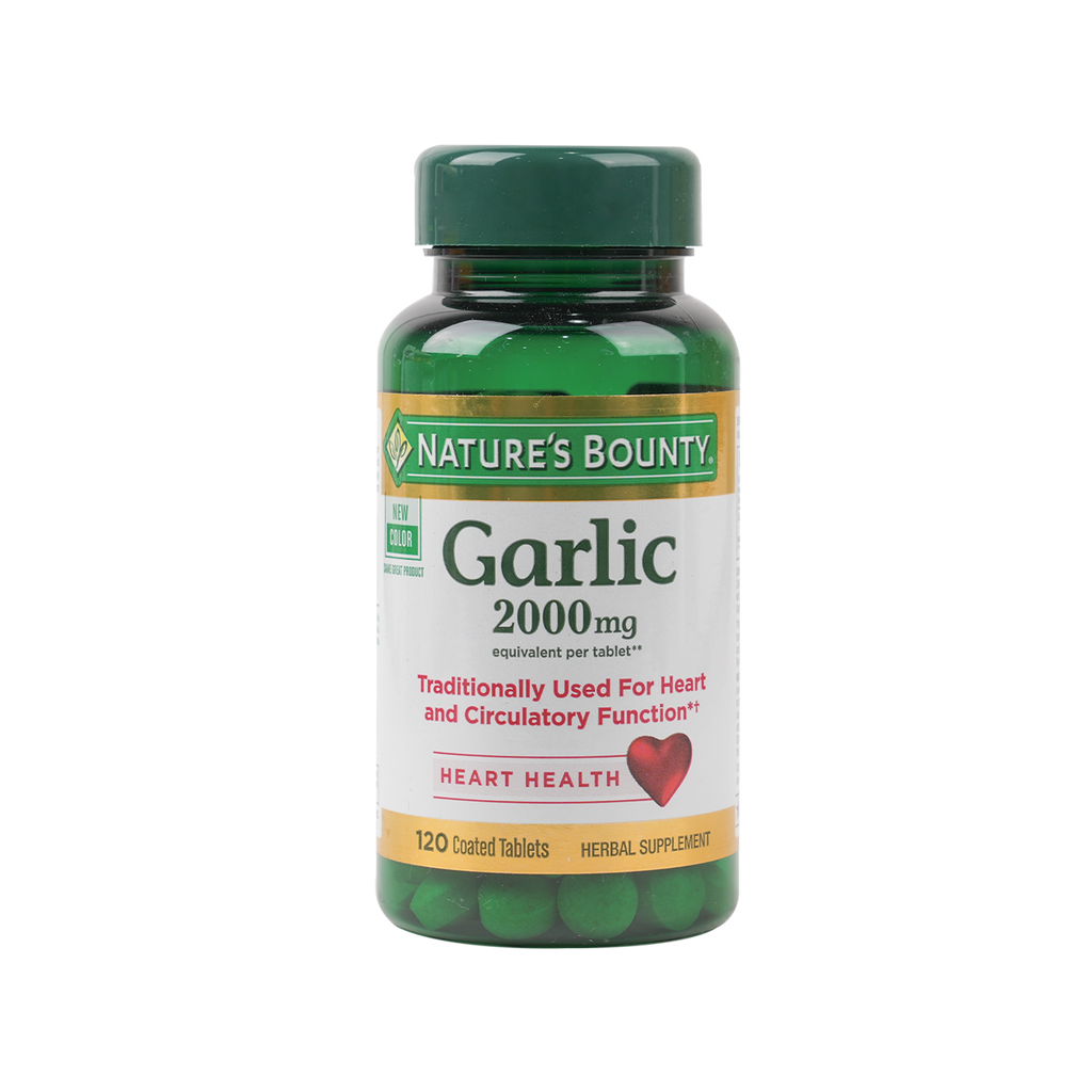 NATURES BOUNTY GARLIC 2000MG 120TAB