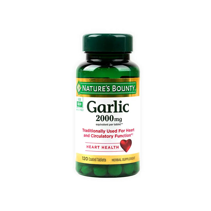 34869-NATURES BOUNTY GARLIC 2000MG 120TAB