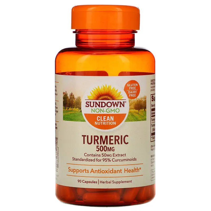 34931-Sundown Turmeric 500Mg 90 Cap