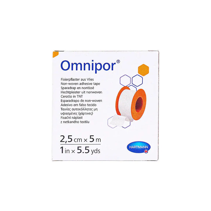 34934-Hartmann Omnipor Tape 2.5cmx5m 1pc +1