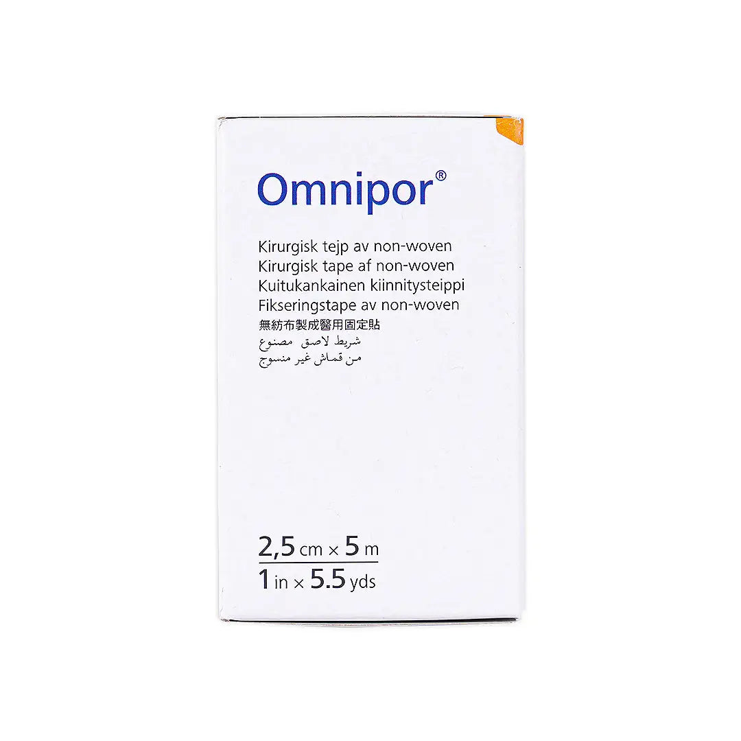 34934-Hartmann Omnipor Tape 2.5cmx5m 1pc +5