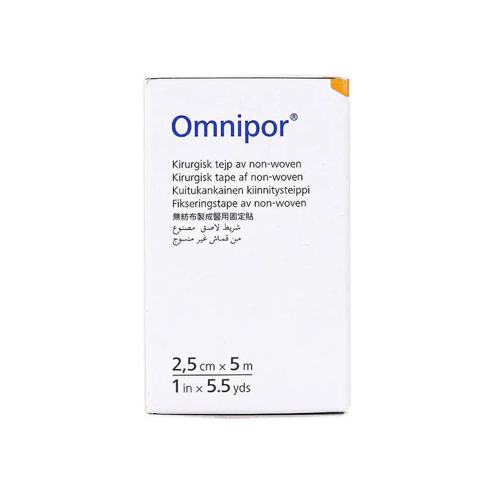 34934-Hartmann Omnipor Tape 2.5cmx5m 1pc +5