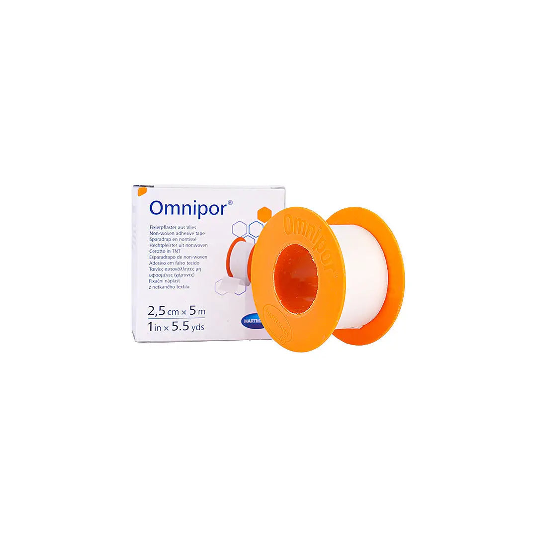 34934-Hartmann Omnipor Tape 2.5cmx5m 1pc +4