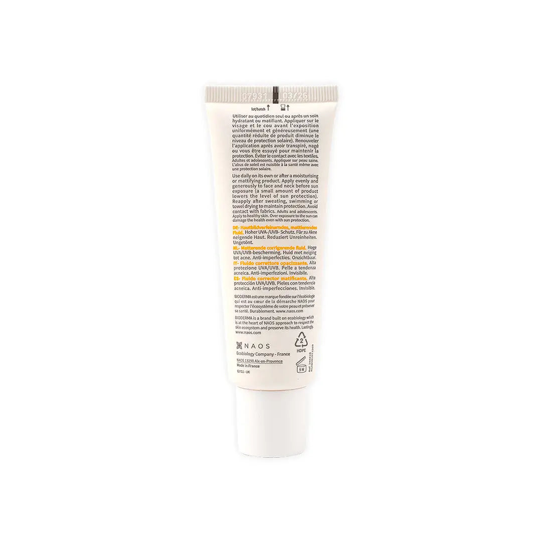 34939-Bioderma Photoderm Akn Mat SPF30 Fluid 40Ml +1