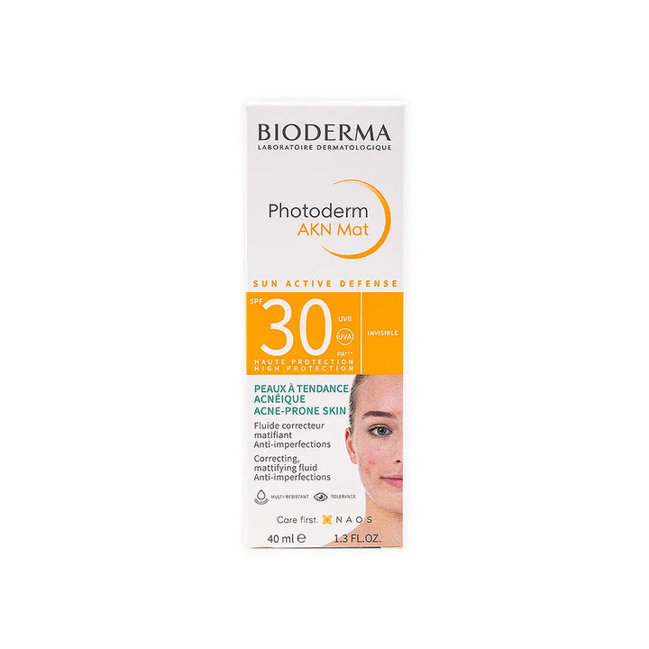 34939-Bioderma Photoderm Akn Mat SPF30 Fluid 40Ml +2