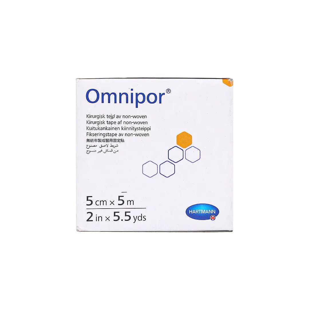 Hartmann Omnipor Tape 5Cmx5M 1Pc +4