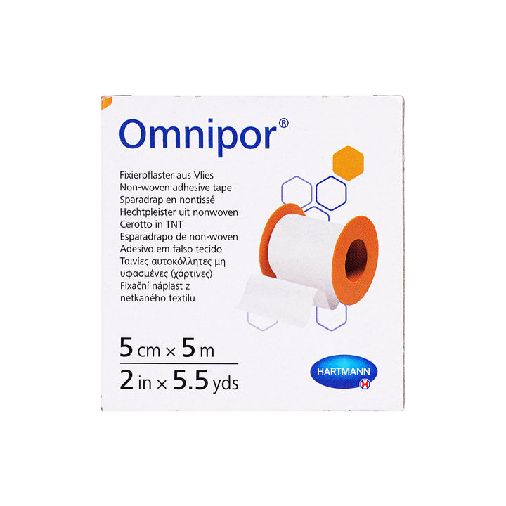 34963-Hartmann Omnipor Tape 5cmx5m 1pc +1