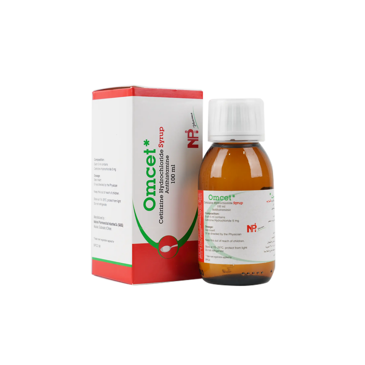 34965-Omcet Syrup 5Mg/5Ml 100 Ml