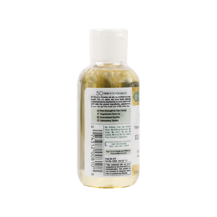 35034-NATURES BOUNTY VITAMIN E-OIL 30.000IU 74ML +2