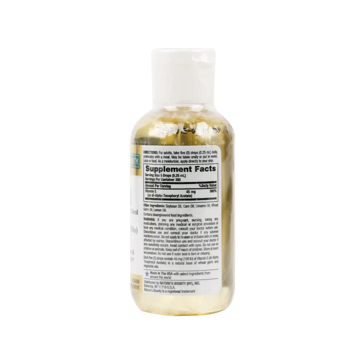 35034-NATURES BOUNTY VITAMIN E-OIL 30.000IU 74ML +1