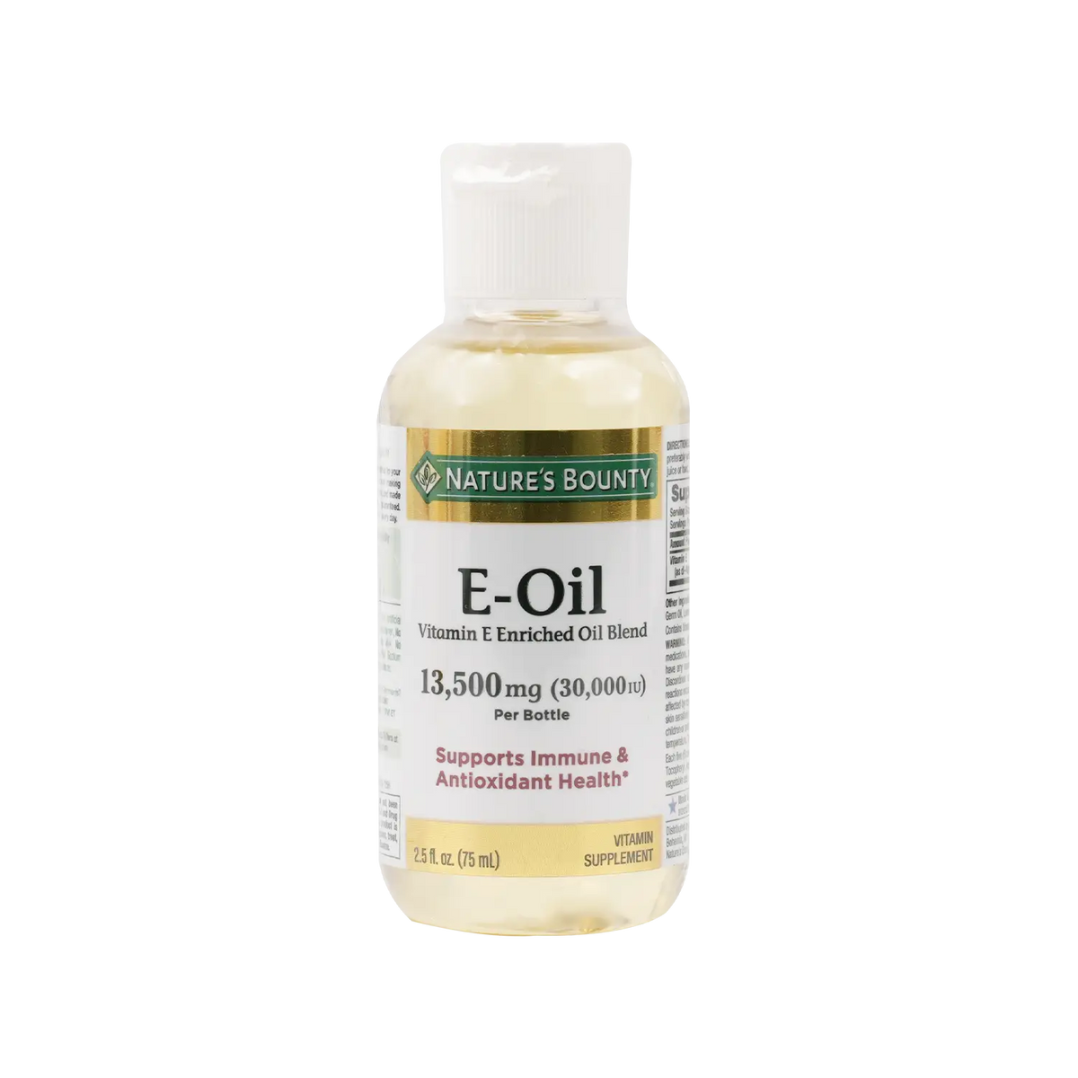 35034-NATURES BOUNTY VITAMIN E-OIL 30.000IU 74ML