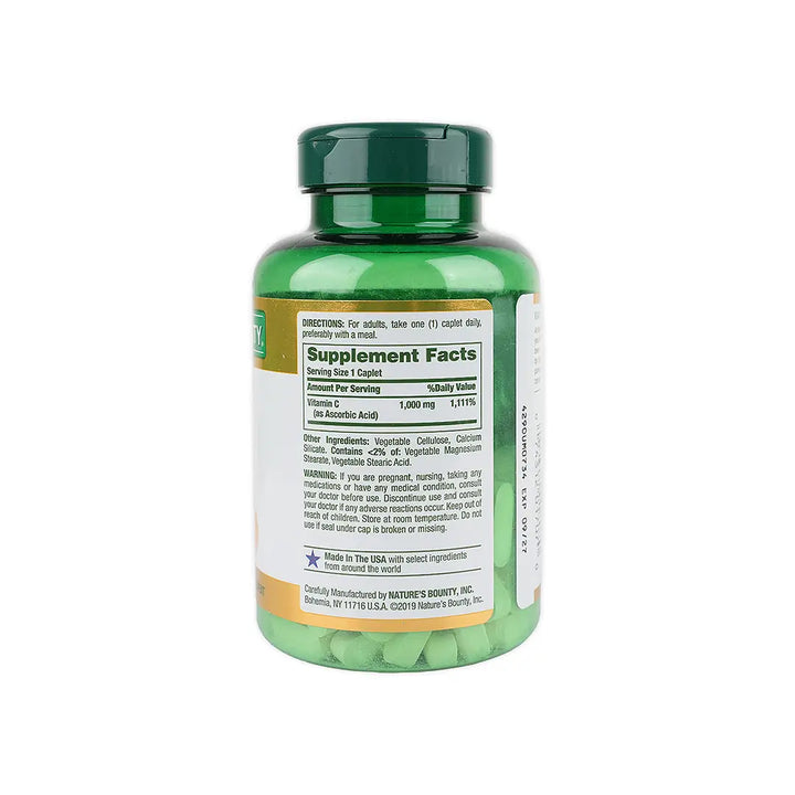 35036-NATURES BOUNTY VITAMIN C-1000 MG 100TAB +1