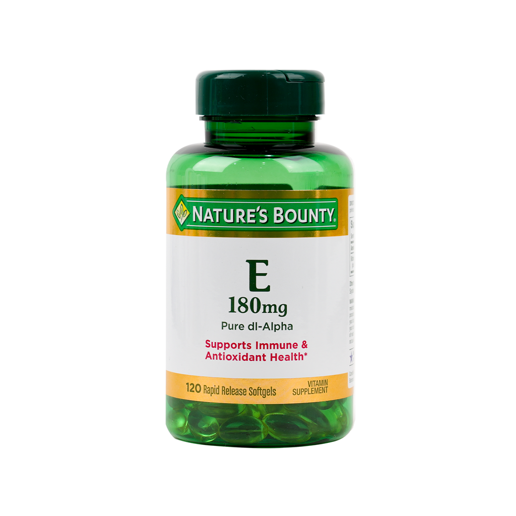 NATURES BOUNTY VITAMIN E-180MG 120CAP