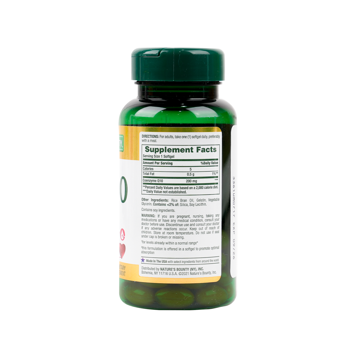 NATURES BOUNTY CO Q-10 200MG 45CAP