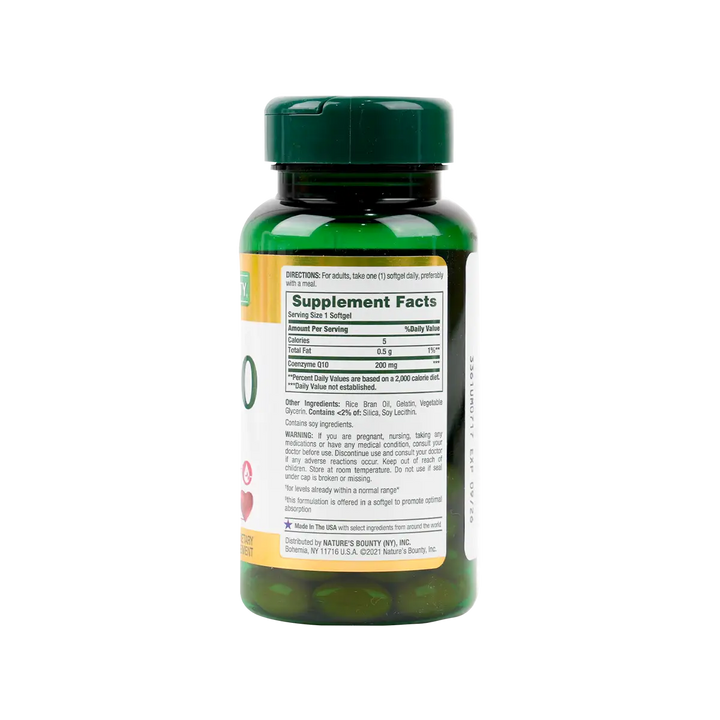 35039-Natures Bounty Co Q-10 200mg 45cap +1