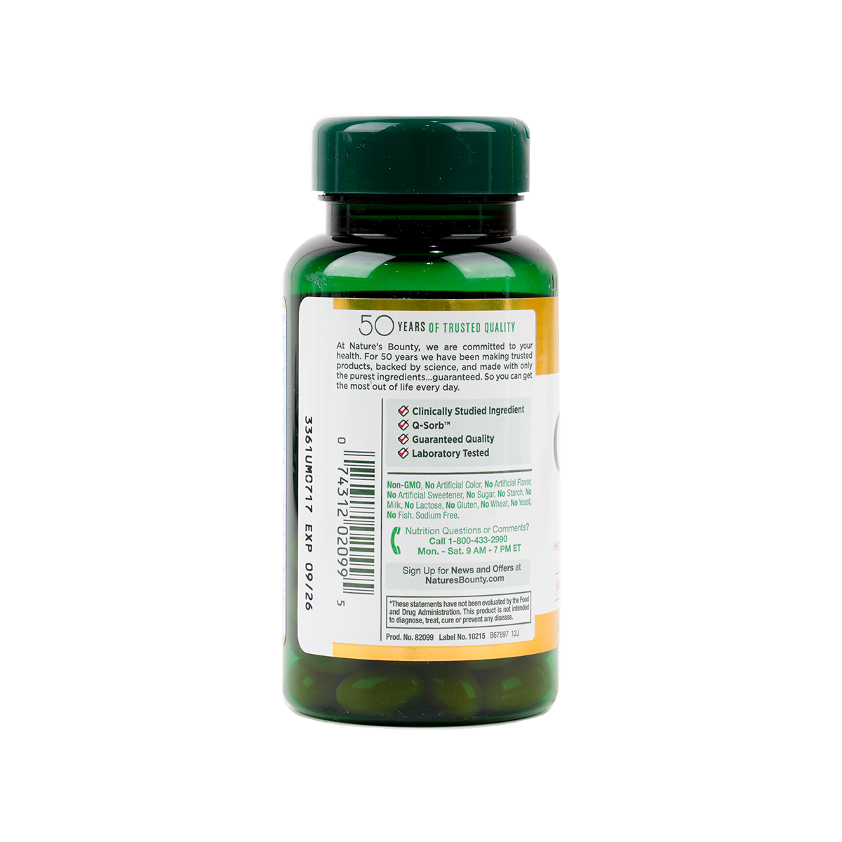 NATURES BOUNTY CO Q-10 200MG 45CAP