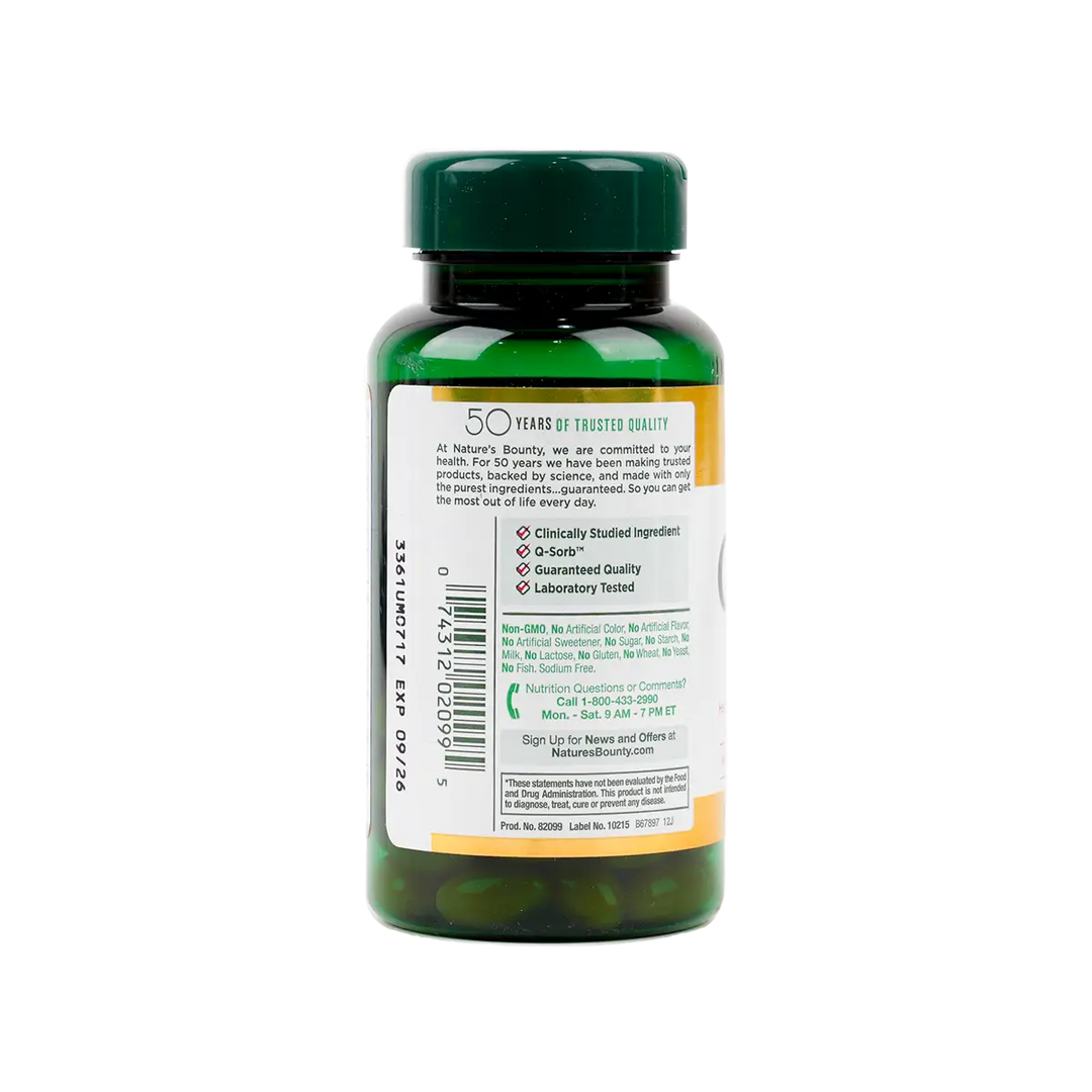 35039-Natures Bounty Co Q-10 200mg 45cap +2