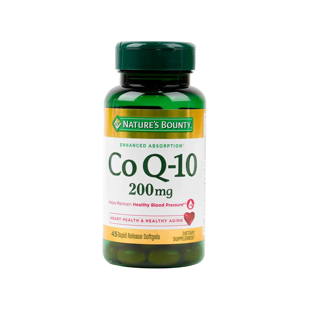 35039-Natures Bounty Co Q-10 200mg 45cap