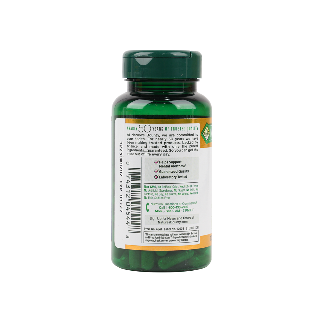 NATURES BOUNTY GINKGO BILOBA 120MG 100CAP