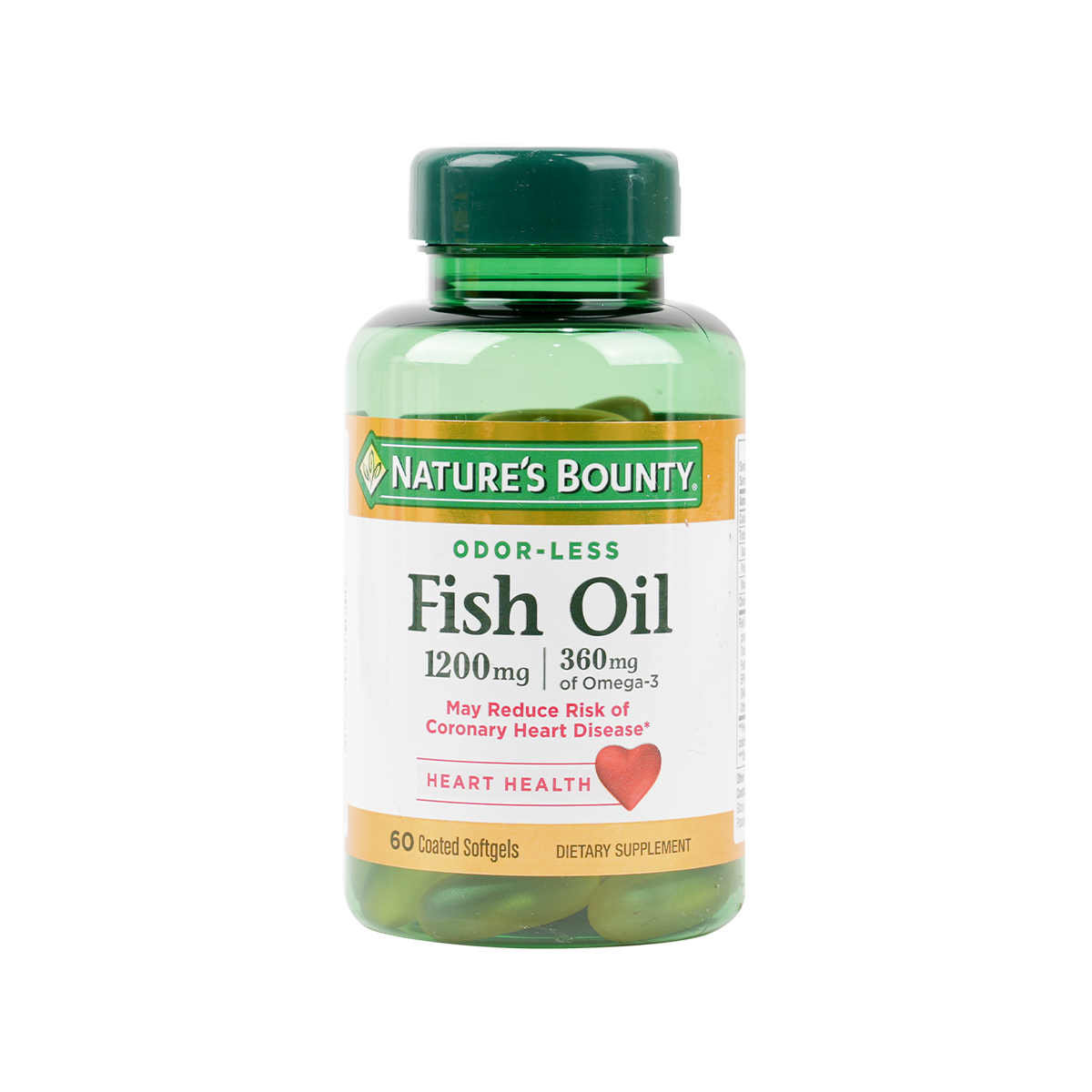 NATURES BOUNTY FISH OIL 1200MG 60CAP