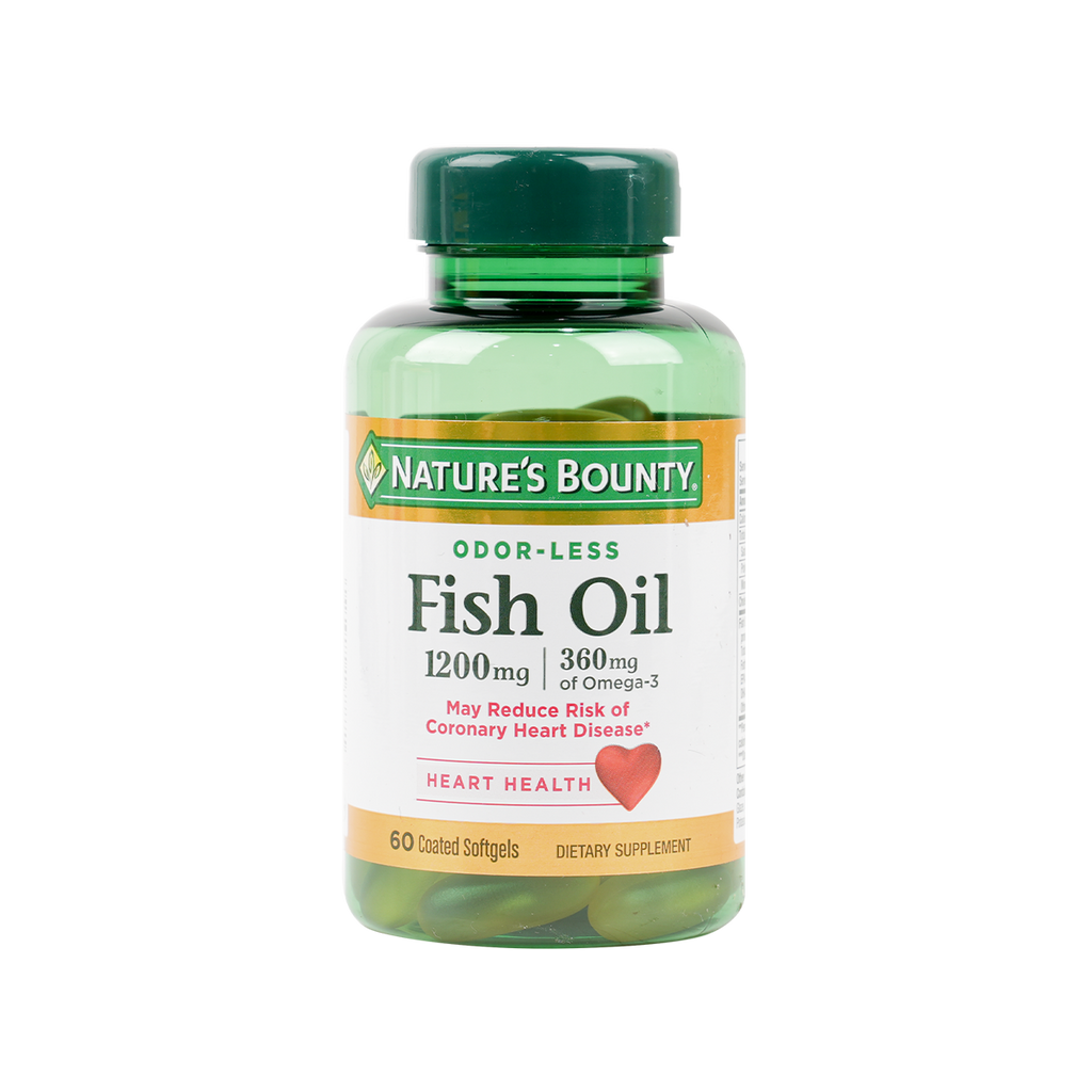 NATURES BOUNTY FISH OIL 1200MG 60CAP