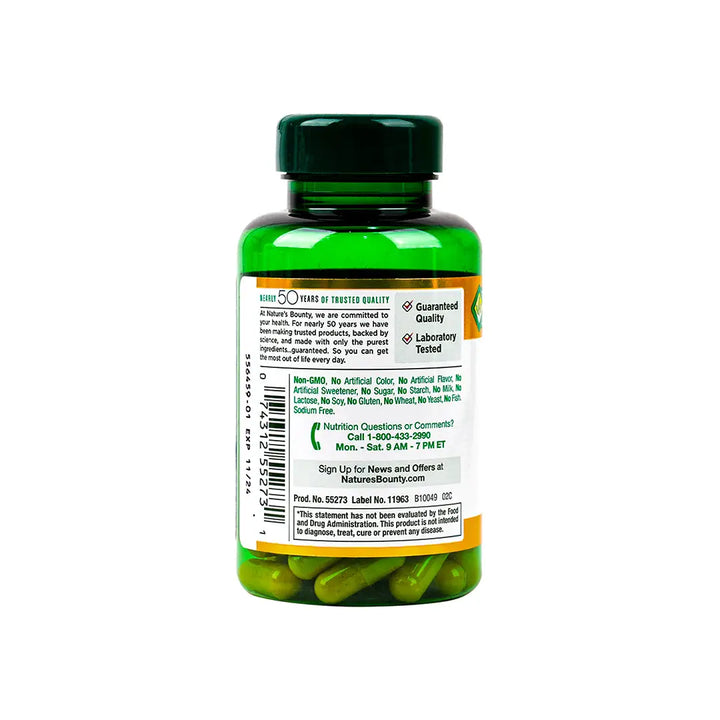 35044-Natures Bounty Turmeric 538mg 45cap +2