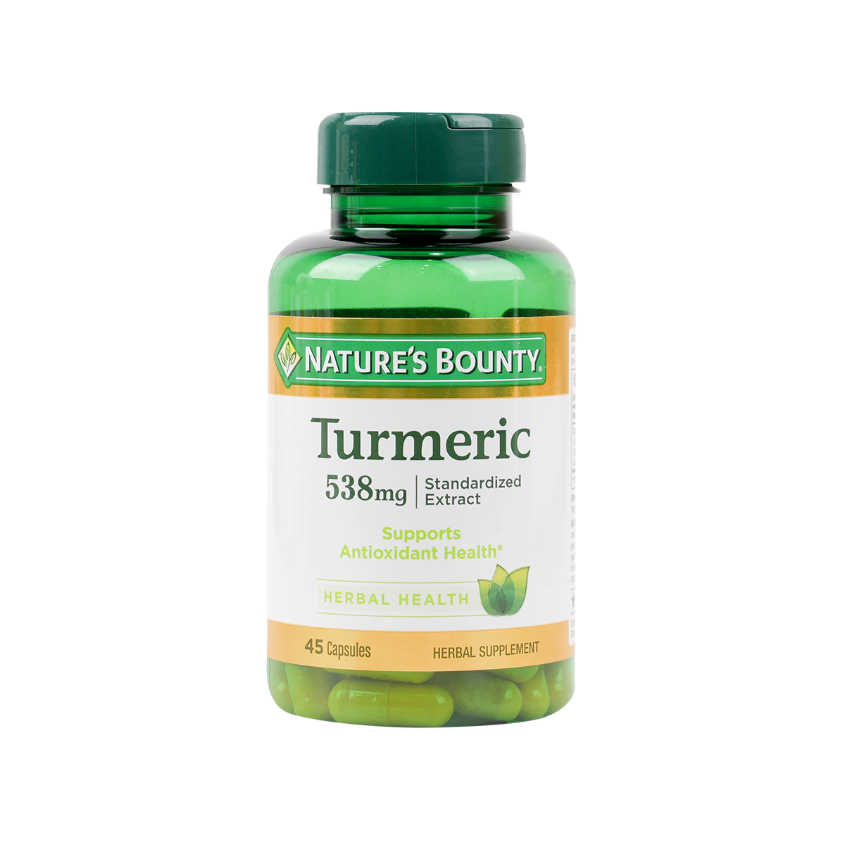 NATURES BOUNTY TURMERIC 538MG 45CAP