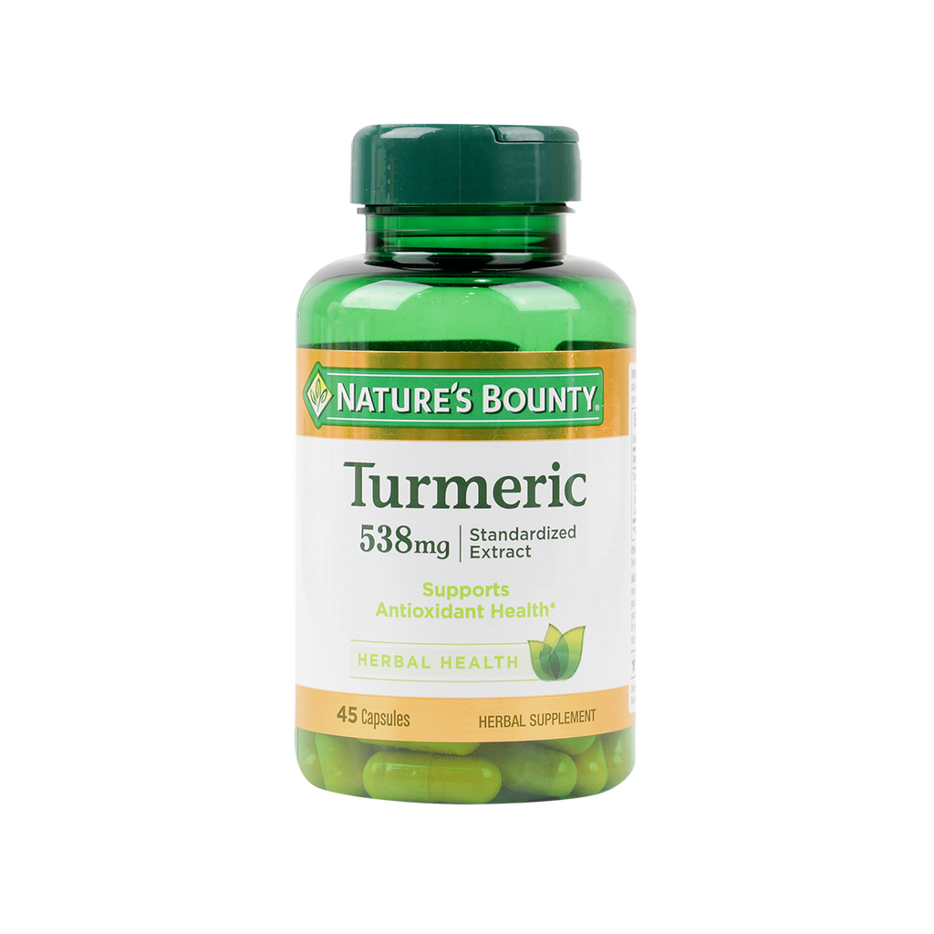 NATURES BOUNTY TURMERIC 538MG 45CAP