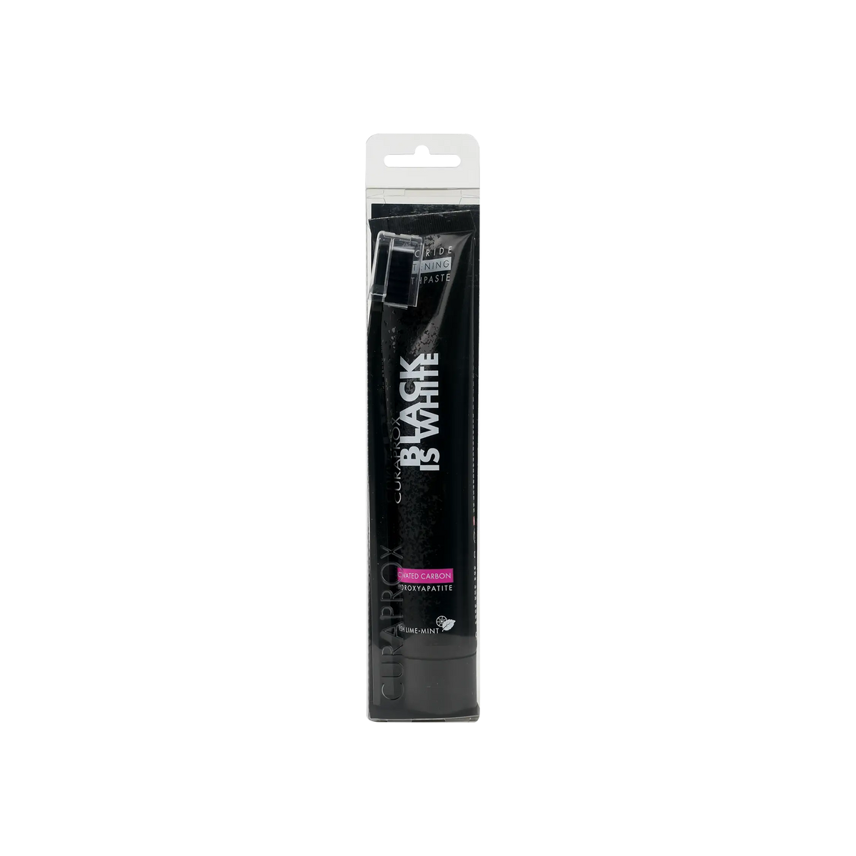 35047-Curaprox Black Is White Toothpaste+Toothbrush +1