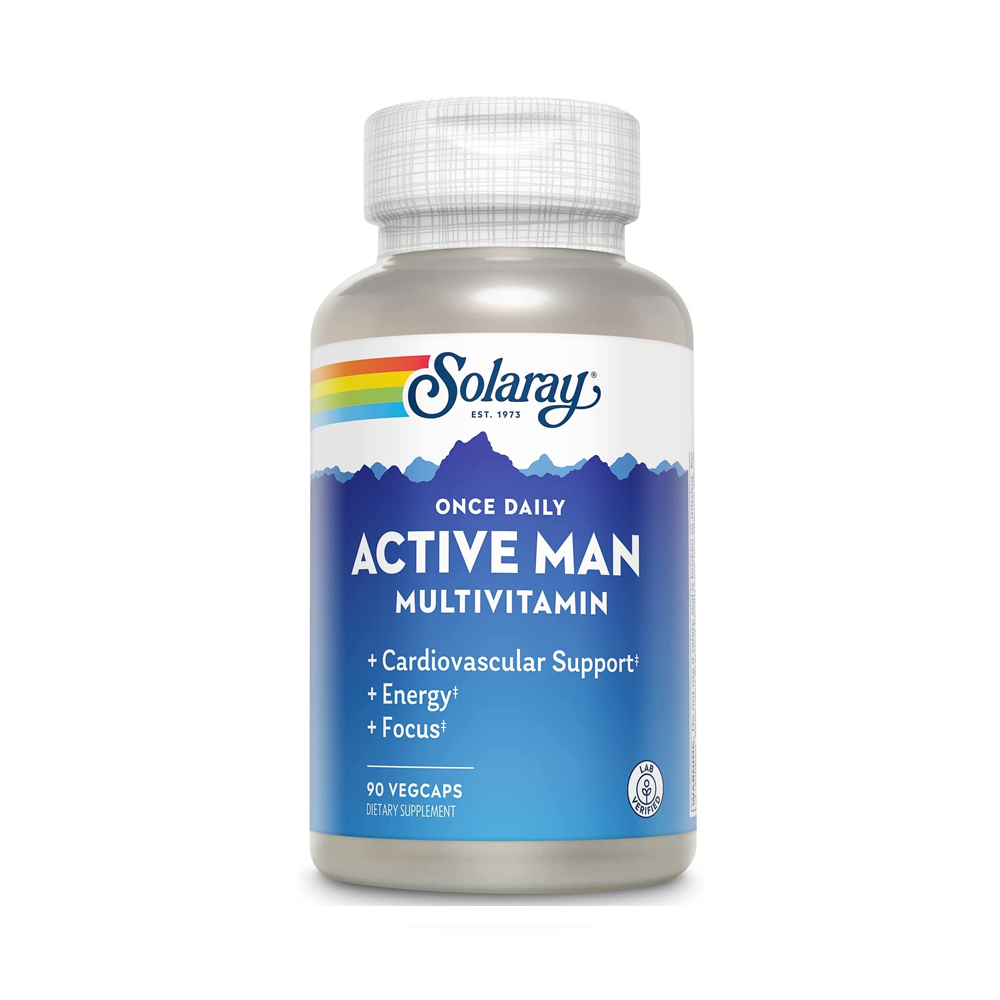 Solaray Once Daily Active Man 90vegcap