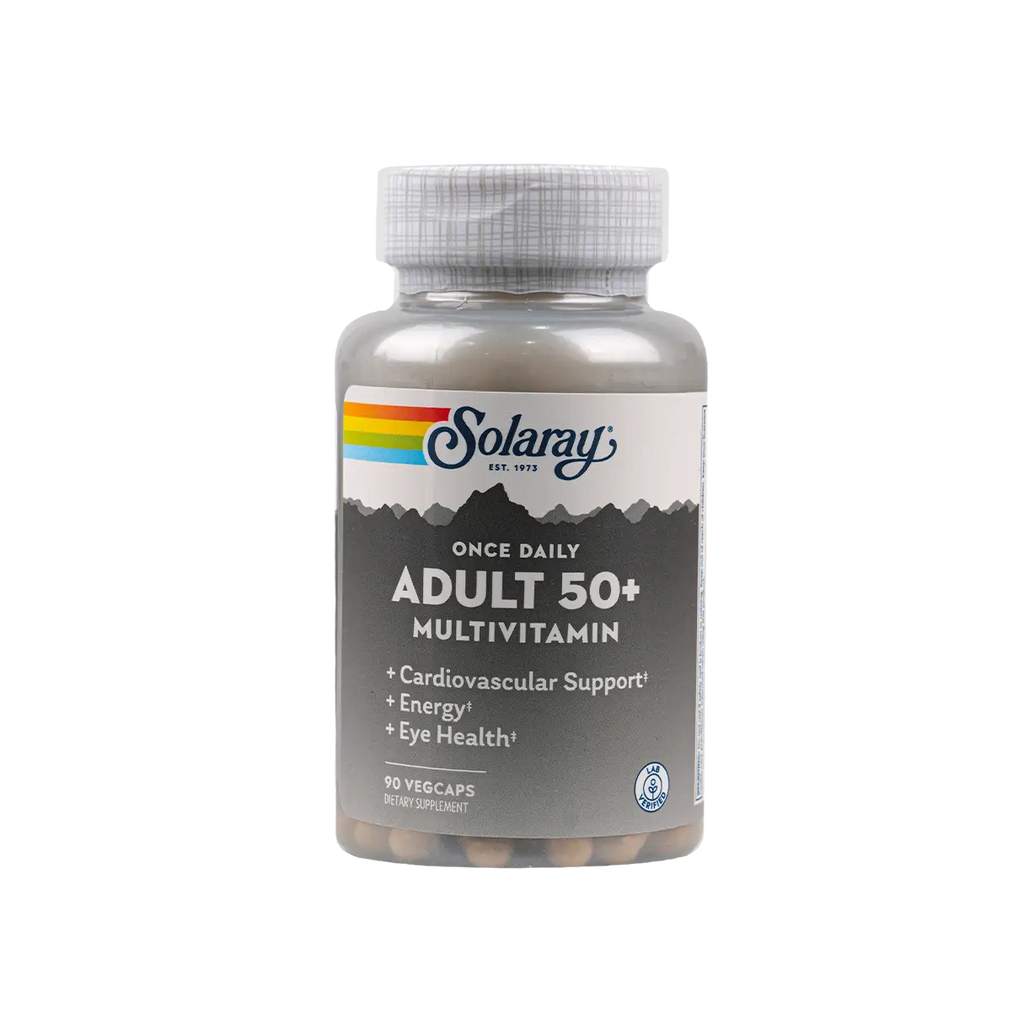 Solaray Once Daily Adult 50 + 90vegcap
