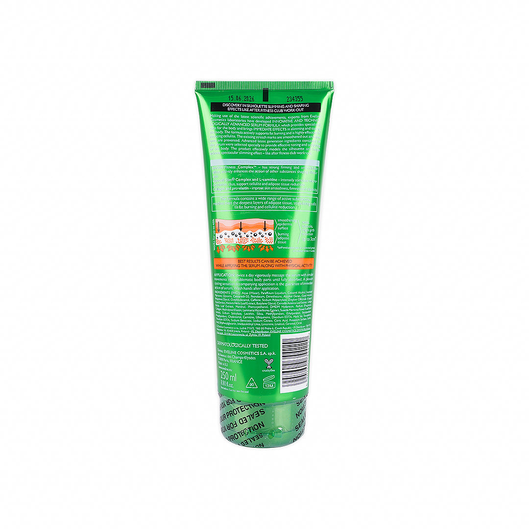 EVELINE 4D SLIMMING+FIRMING FITNESS SERUM 250ML
