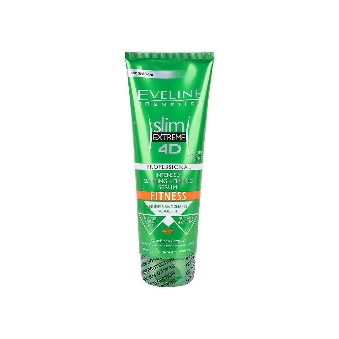 EVELINE 4D SLIMMING+FIRMING FITNESS SERUM 250ML